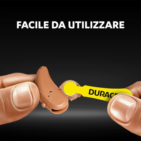 Batterie Duracell 10 compatibili con apparecchi acustici Amplifon