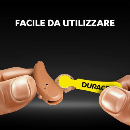 Batterie Duracell 10 compatibili con apparecchi acustici Amplifon