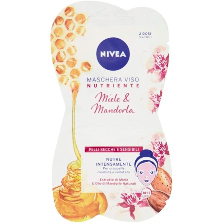NIVEA Maschera Nutriente - Maschere Viso al Miele & Mandorla