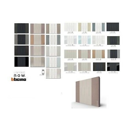 BTicino Living Now KM00 Cover Falso Polo - Sabbia