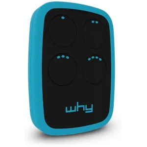 Telecomando Why Evo Universale Cancello Garage 300-868mhz - Blu