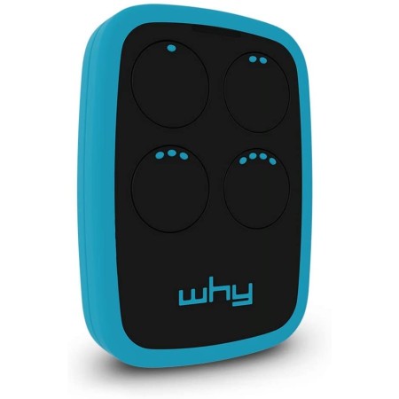 Telecomando Why Evo Universale Cancello Garage 300-868mhz - Blu