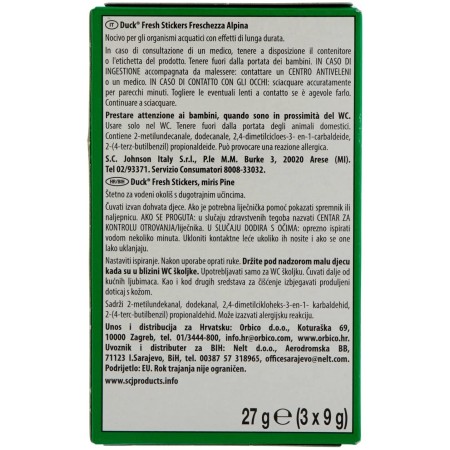 Informazioni su Duck Sticker WC Fresh - Freschezza Alpina