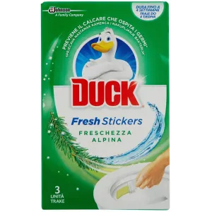 Profumatore per Wc Duck Fresh Wc Stickers Freschezza Alpina