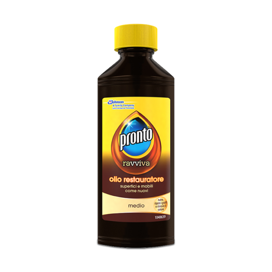 Pronto per mobili - Olio Restauratore per legno Medio 100ml