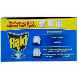 Raid Liquido Ricarica 60+60 Notti Antizanzare Tigre 2