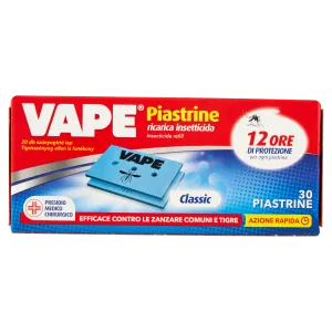 Vape Piastrine Antizanzare Classic 30 Pezzi