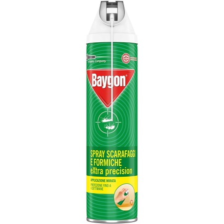 Baygon Spray Extra Precision 400ml- insetticida per formiche
