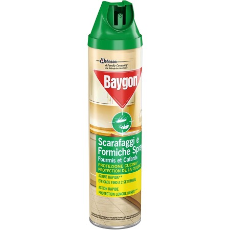 Insetticida Baygon Spray – Protezione Baygon per scarafaggi e formiche.