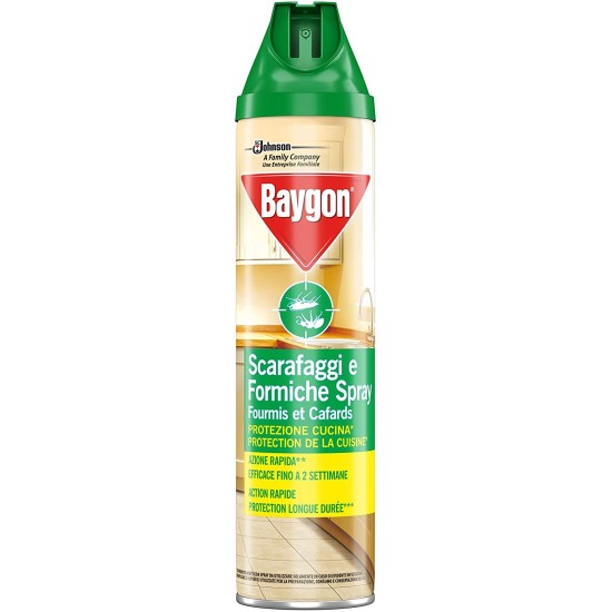 Insetticida Baygon Spray per scarafaggi e formiche