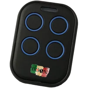 Telecomando per cancello e garage Universale - a 4 tasti - 433 MHz - Blue