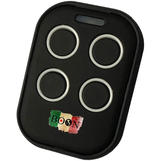 Telecomando cancello autoapprendente -Telecomando universale 433mhz - Bianco 4 tasti