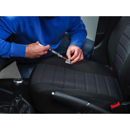 riparazione sedile con Liquid flex Fast Fix2