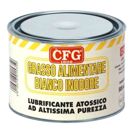 Grasso Alimentare - Grasso Bianco inodore e atossico 500ml
