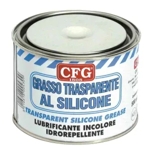Grasso Siliconico Lubrificante al Silicone Trasparente - 500ml