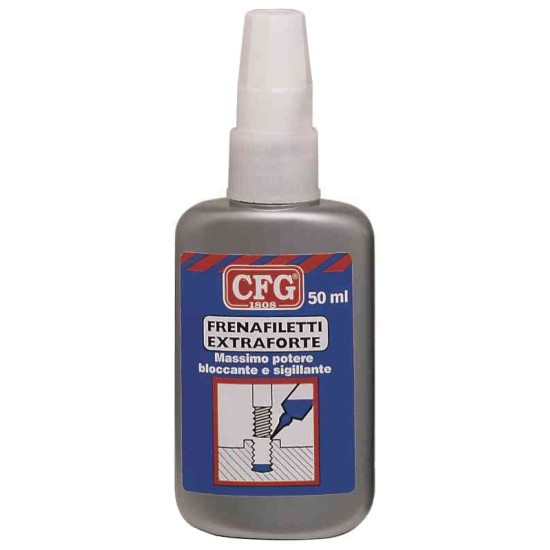 Frenafiletti forte CFG 50ml – Blocca Vite e Sigilla Filetti