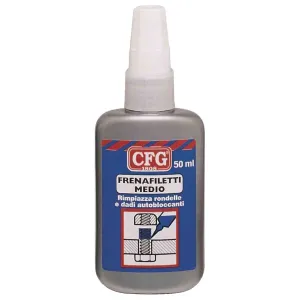 Sigillante per Raccordi Idraulici CFG - frena bulloni Medio 50ml