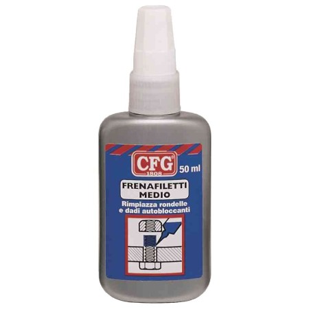Sigillante per Raccordi Idraulici CFG - frena bulloni Medio 50ml