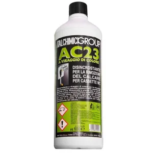 Disincrostante WC AC23  – Rimuovi calcare per cassette 1L