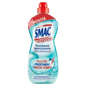 Smac Express Pavimenti 1000ml - Detergente pavimenti con Ammoniaca