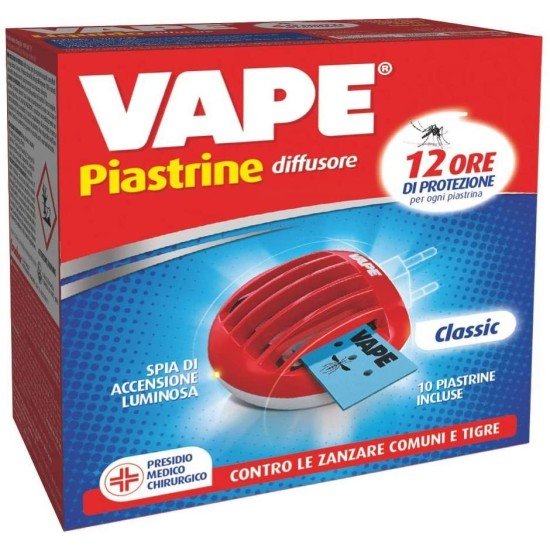 Diffusore con Spina per Zanzare Vape Piastrine Classic
