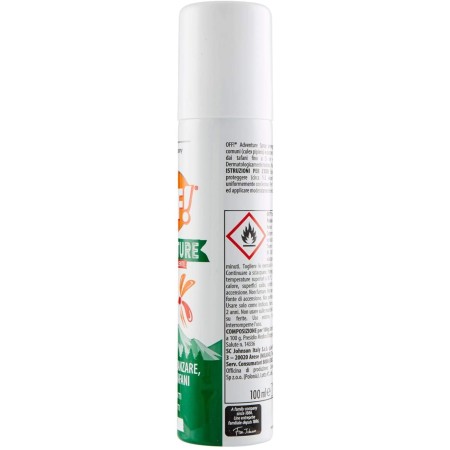 Off! Adventure Repellente Zanzare Zecche Tafani - 2x100ml