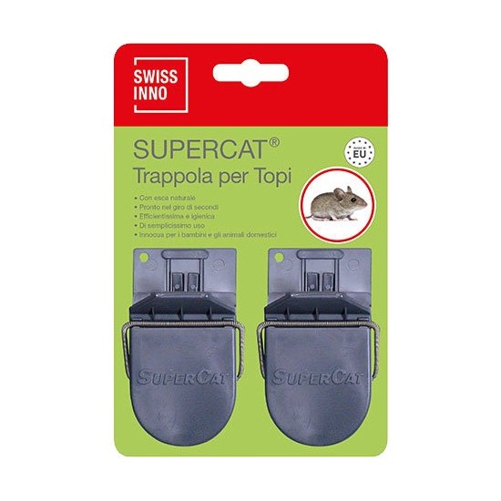 confezione Trappola per topi a molla