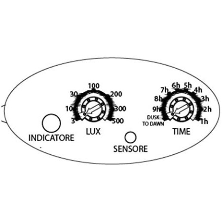 bravo Interruttore Crepuscolare da Esterno