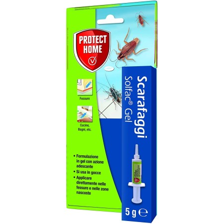 Protect Home Insetticida Gel – Esca scarafaggi in siringa 5g