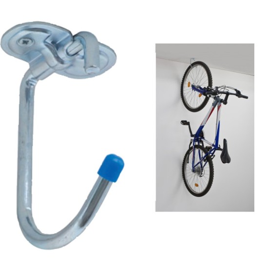Ganci per Appendere Bicicletta Acciaio- Appendi bici da Muro e soffitta