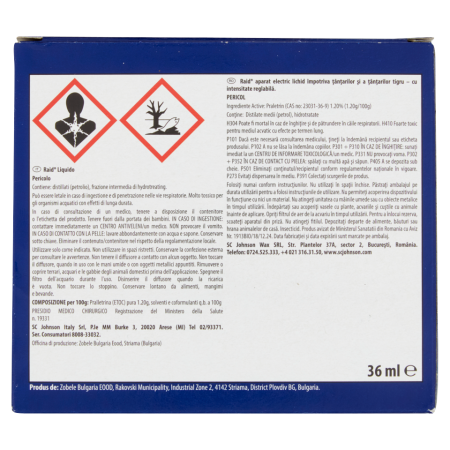 Raid Liquido 1 Base 1 Ricarica 60 Notti Antizanzare Tigre