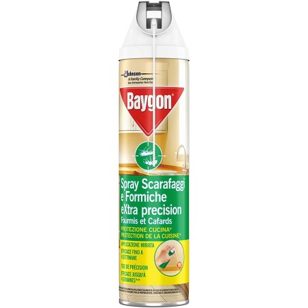 Baygon Spray Scarafaggi e Formiche Protezione Cucina 2x400ml