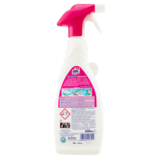 Modalità d'uso e Avvertenze su Smac Candeggina e Sgrassatore