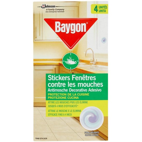 Baygon Antimosche Decorativo 4 Unità
