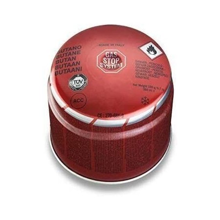 Kemper Cartuccia Gas Butano per fornelli e lampade 190g