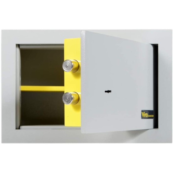 Cassaforte da Muro VIRO – Meccanica con Chiave Doppia Mappa