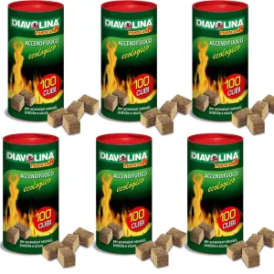 Diavolina Accendifuoco Ecologico