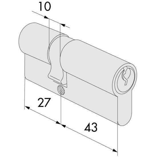 Cisa Cilindro 27 - 43