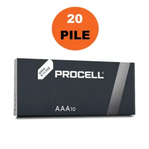 20 Duracell Procell MiniStilo Industrial