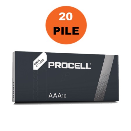 20 Duracell Procell MiniStilo Industrial
