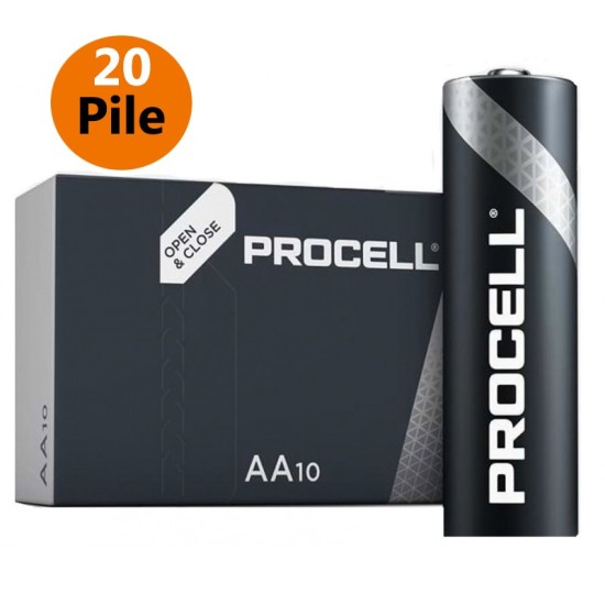 Stilo AA Pile Duracell Procell - Batterie 20pz lunga durata