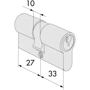 Cisa Cilindro Sagomato 27 - 33 2