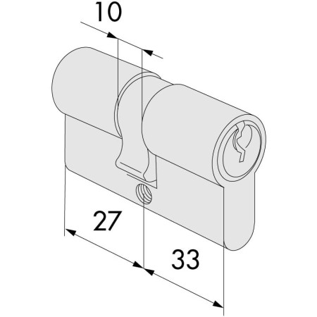 Cisa Cilindro Sagomato 27 - 33