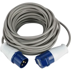 Prolunga Industriale Electraline 10m con Spina a tre Poli