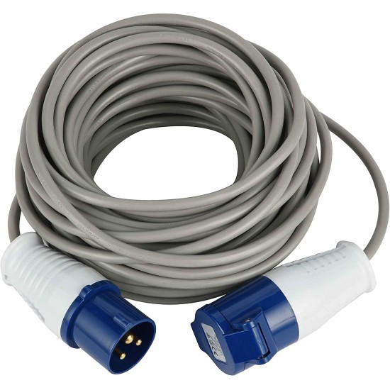 Prolunga Industriale Electraline 10m con Spina a tre Poli