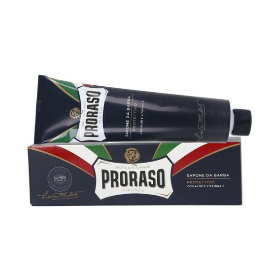 Sapone Barba Proraso Schiuma Linea Blu Protettivo 150ml