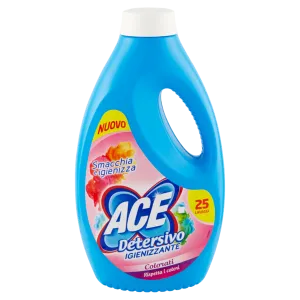 Ace Detersivo Liquido Igienizzante - Detersivo per Colorati 25 lavaggi