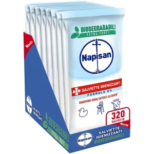 Salviette Igienizzanti Napisan - Salviettine Detergenti 8x40