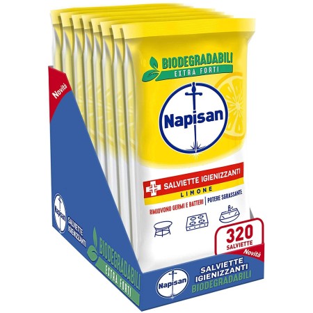 Napisan Salviette Igienizzanti - Limone