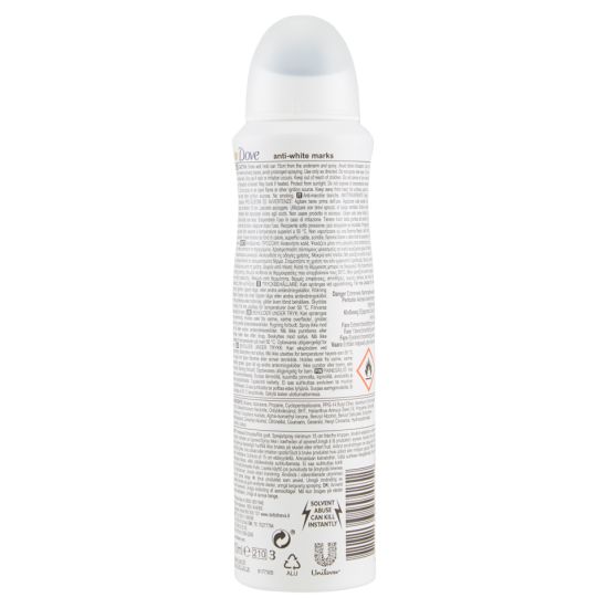 Informazioni sul Deodorante Dove Invisible Dry